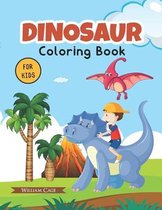 Dinosaur Coloring Book: