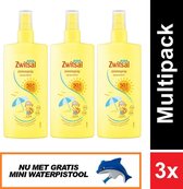Zwitsal Kids zonnespray SPF 50+ - 3 x 200ml - voordeelverpakking - zonnebrand watervast en hypoallergeen voor kinderen