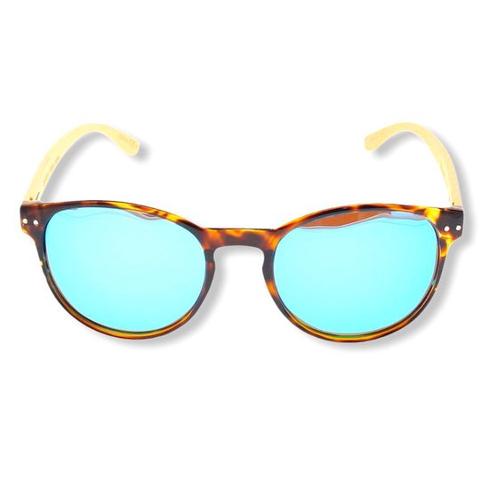 BEINGBAR Eyewear "Model 11" Sustainable Bamboo Sunglasses van BEINGBAR — afbeelding 2