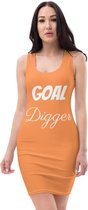 Oranje Jurkje Goal Digger - Nederland - EK Voetbal 2021 Jurk - EK Dames Kleding - Maat XL