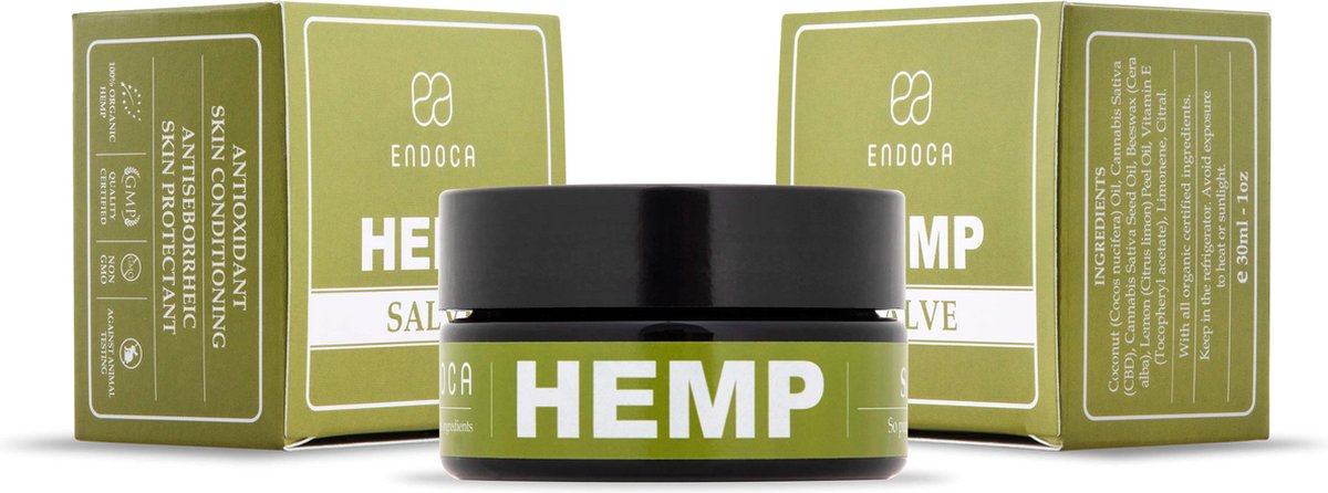 Endoca - CBD Hemp salve 750mg - 30ml
