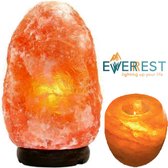 EverRest Original XL 4 - 5 KG – Zoutlamp Himalayazout – Zoutlamp Nachtlampje – Zoutlamp – Zoutlampen – Zoutlamp Theelicht