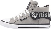 ROCO Dames sneakers hoog - Licht grijs - maat 38