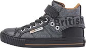 British Knights British Knights Sneakers zwart Textiel 88810 - Maat 32