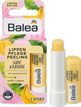 Balea Lippenbalsem Lippenpeeling Hennep & Banaan (Limited Edition) 4,8 g