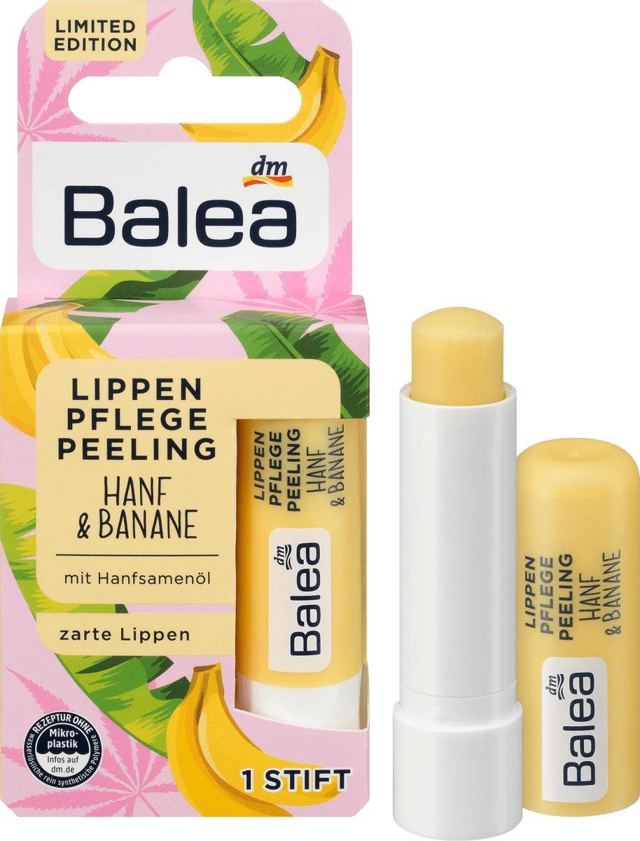 Balea Lippenbalsem Lippenpeeling Hennep & Banaan (Limited Edition) 4,8 g |  bol.com