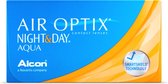 +2.50 - Air Optix® Night & Day® - 3 pack - Maandlenzen - BC 8.40 - Contactlenzen