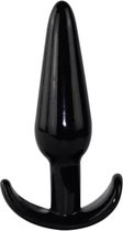 Buttplug Set Siliconen ergo - Rose en Zwart - 2 stuks - Voor hem en haar!