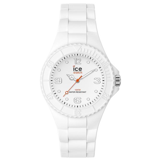 Ice Watch vICE generation - White forever 019138 Horloge - Siliconen - Wit - Ã˜ 34 mm