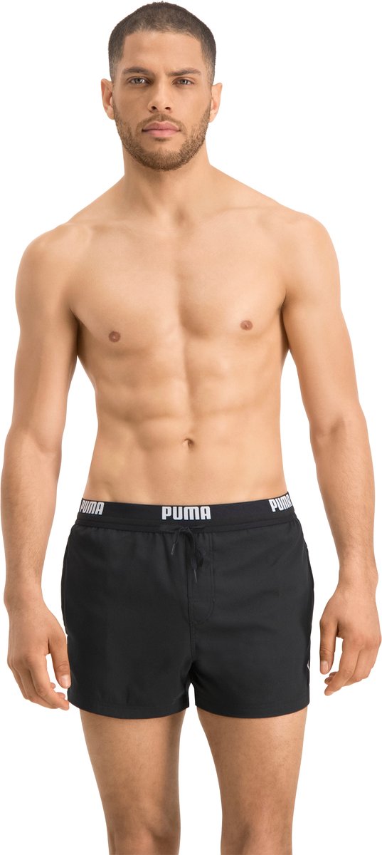 PUMA Swim Logo Short Heren Zwembroek - zwart — afbeelding 6