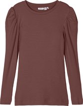 NAME IT NKFKABEXI LS SLIM TOP Meisjes T-shirt - Maat 122-128