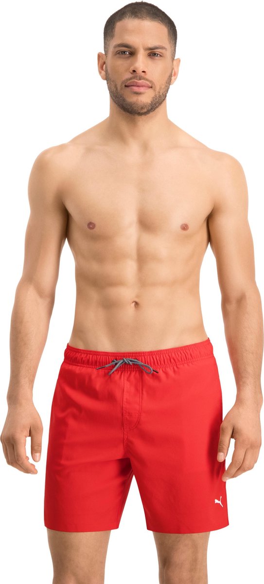 PUMA Swim Medium Short Heren Zwembroek - rood — afbeelding 4