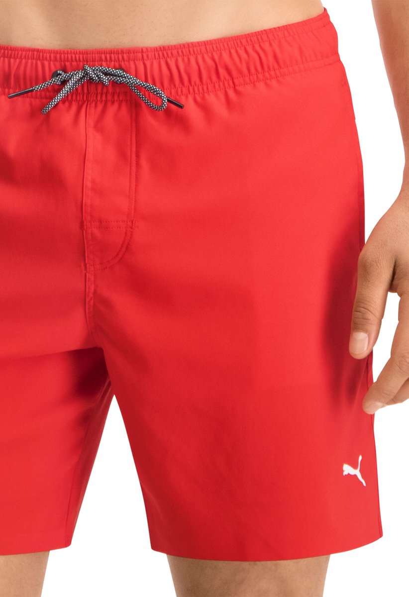PUMA Swim Medium Short Heren Zwembroek - rood — afbeelding 8