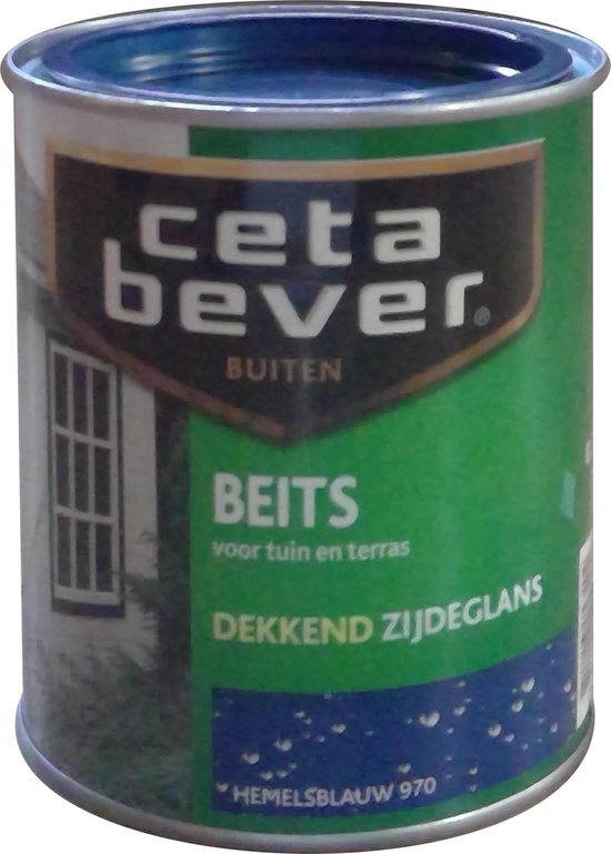 CetaBever Beits Dekkend - 0,75 liter - Hemelsblauw