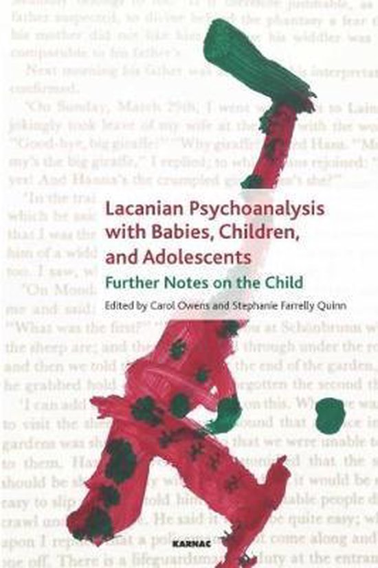 Lacanian Psychoanalysis with Babies, Children, and Adolescen ... - cover