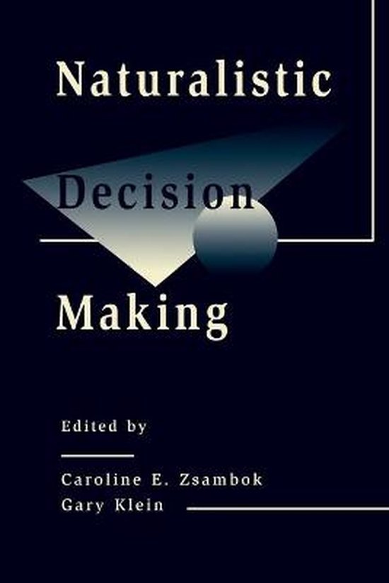 Naturalistic Decision Making - cover