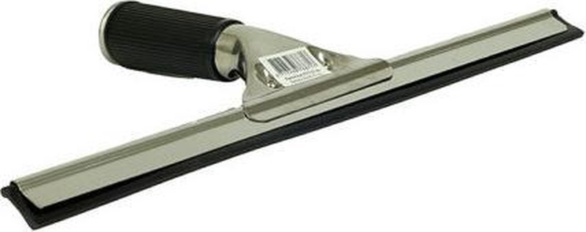 Cleany Raamwisser RVS - Raamtrekker - 35 cm - Zwart