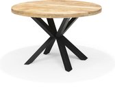 Eettafel Alkmaar rond 130 cm – Mangohout