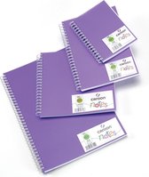 Canson schetsboek Notes, ft A5, violet 5 stuks