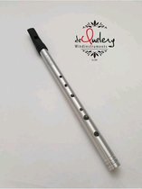 deQuelery Artist-series low F Irish whistle - Aluminium