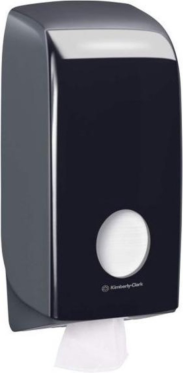Kimberly Clark 7172 Aquarius Toiletpapier dispenser zwart (7172)