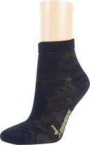 Korte bamboe sokken - Naadloos - Wit/Grijs/Zwart (3 paar)- Maat 35/38