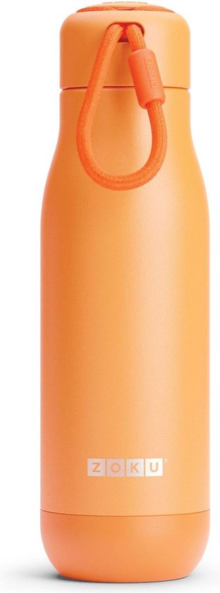 Thermosfles RVS, 500 ml, Oranje - Zoku | Hydration