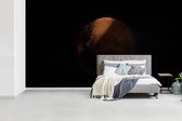 Behang - Fotobehang Donkere afbeelding van Mars - Breedte 465 cm x hoogte 260 cm