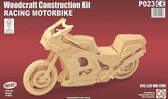 Woodcraft Construction Kit FSC Racing-Motorcycle FSC Hout Educatief