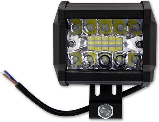 2 Stuks) 18 Watt 12V LED Lamp voor Offroad verlichting Verstraler werklamp  IP67