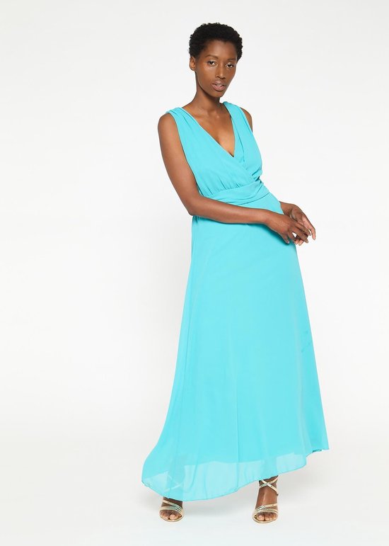 Esprit Collection Maxi-jurk Dark Turquoise/donkergroen | forum.iktva.sa