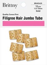 BR H/A FILIGREE TUBE JUMBO