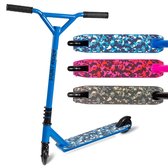 LifeGoods StuntRider - Trottinette pour Garçons/ Filles - 8+ Ans - Roues 100mm - Roulements ABEC7 - Blauw/ Zwart