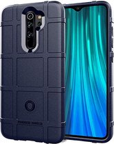 Hoesje voor Xiaomi Redmi Note 8 Pro - Beschermende hoes - Back Cover - TPU Case - Blauw