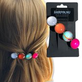 Hairpin-Haarspeld-Haaraccessoire-Hairclip-Cabochon-Ibiza-turquoise-Handmade-Haarmode