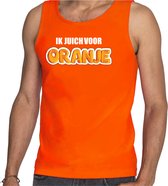 Oranje fan tanktop voor dames - ik juich voor oranje - Holland / Nederland supporter - EK/ WK kleding / outfit XXL
