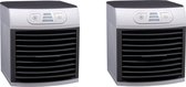 Deluxa Mini aircoolers - Luchtkoeler - Compact - 2 Stuks