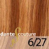 Dante Flip - Wire - Steil haar - 51cm/20" - 120 gram - kleur: 6-27 Brown-Honey Brown Highlights