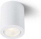 WhyLed Design Plafondlamp | Wit/Geborsteld | Kantelbaar | Incl. Lichtbron | LED | 2700K