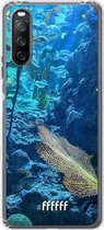 6F hoesje - geschikt voor Sony Xperia 10 III -  Transparant TPU Case - Coral Reef #ffffff