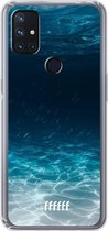 6F hoesje - geschikt voor OnePlus Nord N10 5G -  Transparant TPU Case - Lets go Diving #ffffff