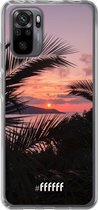 6F hoesje - geschikt voor Xiaomi Redmi Note 10 Pro -  Transparant TPU Case - Pretty Sunset #ffffff