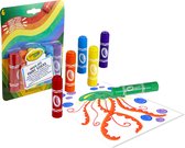 Crayola - 6 Verf Sticks - Sneldrogend - Zonder geknoei - Geen water nodig