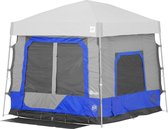 E-Z UP - Camping Cube 6.4 - Royal Blue en Grijs - E-Z UP tent niet inbegrepen!