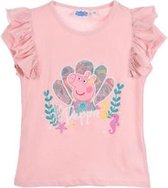 Lichtroze t-shirt van Peppa Big, Mermaid maat 98