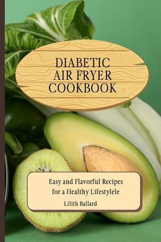 Diabetic Air Fryer Cookbook - cover
