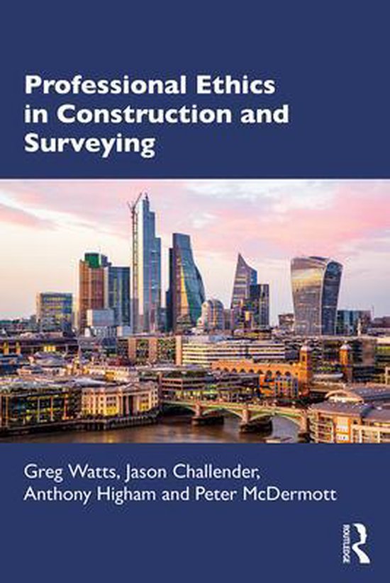 Professional Ethics in Construction and Surveying - cover