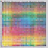 color mixing guide voor het mengen van 841 kleuren d.m.v. 29 populere kleuren