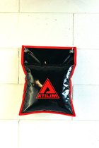 ATILIM FightersGear UNFILLED Wing Chun/Wing Tsun Wall Bag / Muurzak 1 Section- Black Zwart