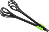 WiseGoods Luxe 3 in 1 Keukentang - Eierklopper, Noodle & Serveertang - Garde - Multifunctioneel - Saladetang - Keukengerei